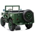 thumbnail image 4 of KidsVIP 12V Military Edition 1-Seater Ride-on Truck with Rubber Wheels, Music and Remote, 4 of 8