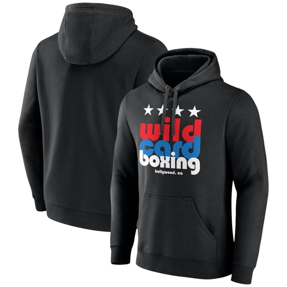 Black Wild Card Boxing Hollywood Pullover Hoodie