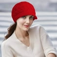 thumbnail image 2 of JJHGVB Thin Beanie Warm Hats for Women Beret Hats for Women Winter Hat Mens Hats Hat for Men Womens Caps Red One Size, 2 of 4