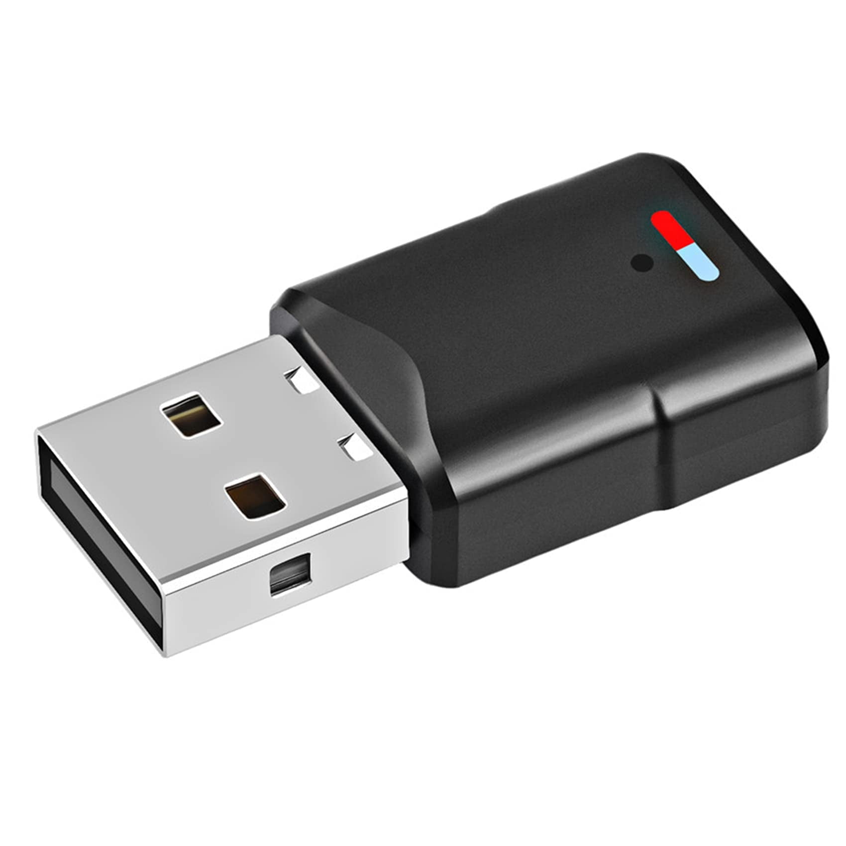 Wireless Connection Adapter for PS5/PS4/PS4 Pro/PS3/Switch, USB Dongle Stick, Plug and Play, Compatible with PC/Mac/OS-Black