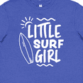 thumbnail image 4 of Inktastic Little Surf Girl with Surfboard Youth T-Shirt, 4 of 5