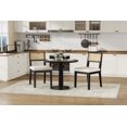 thumbnail image 2 of Yeshouse juego de 2 sillas de comedor de ratán, estilo rústico francés, respaldo de ratán y patas de madera, diseño moderno de mediados de siglo, ideal para comedor, cocina, dormitorio o sala de estar, 2 of 7