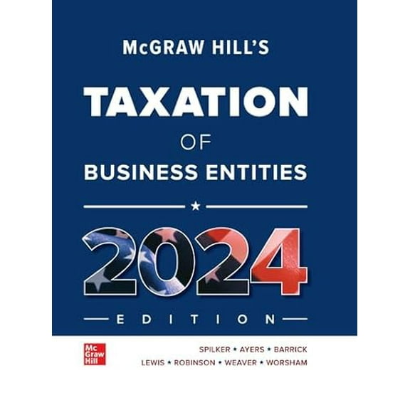 Pre-Owned Loose Leaf for McGraw-Hill's Taxation of Business Entities 2024 Edition, 9781265355739, 1265355738, Paperback, 15 edition