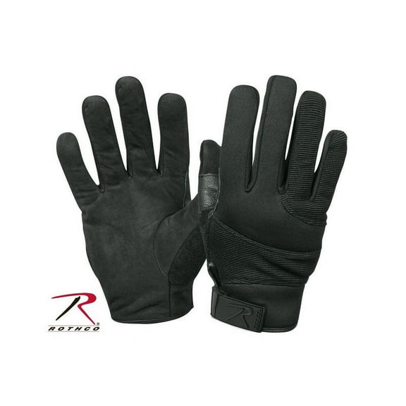 Rothco 2197 Street Shield Cut Resistant Police Gloves, Black - Large