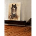 thumbnail image 6 of Marmont Hill "Shaded Horse" Painting Print on Wrapped Canvas, 6 of 7
