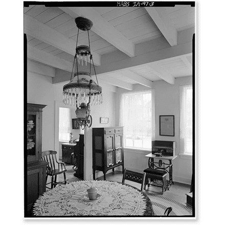 Historic Print, Van Spankeren House, 507 East Franklin Street, Pella, Marion County, IA - 3, 16" x 20"