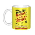 thumbnail image 4 of Taza de café Better Call Saul, personalizada por ti mismo, taza de té y leche de cerámica de Saul Goodman, 4 of 5