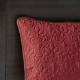thumbnail image 4 of Regency Heights Quebec 3 Piece Bedspread Set Lightweight Reversible Bedding Set,King,Red, 4 of 7