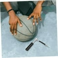 thumbnail image 5 of Mini Pump Portable Ball Pump Basketball Pump Air Ball Pump Inflator Football Air Pump Balloon Pump Handheld Yoga Ball Pump Soccer Pump Bike Tire Pump Soccer Ball Pump Rubber Black Black Black Black, 5 of 5