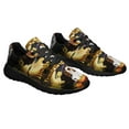 thumbnail image 6 of Basset Hound Halloween Trick Or Treat Shoes Women's Fashion Sneakers Tennis Running Shoes for Men Women Black Size 9, 6 of 7