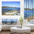 thumbnail image 1 of Agay Bay in Esterel Rocks Beach - Oversized Beach Canvas Artwork, 1 of 3