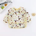thumbnail image 3 of Douhoow Baby Feeding Bib Toddler Long Sleeve Plastic Waterproof Apron, 3 of 3