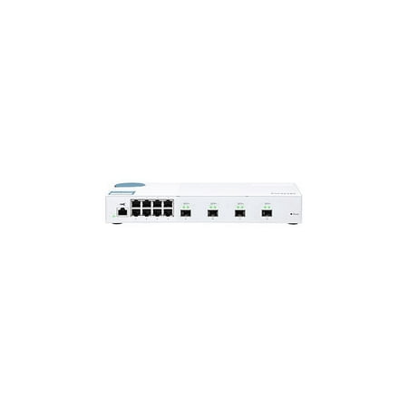 UPC: 0885022018710 | Qnap QSW-M408S-US Web Managed Entry-level 10GbE Layer 2 Web Managed Switch for SMB Network Deployment