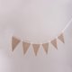 thumbnail image 4 of Arpillera De Encaje Y Yute Banner Decoración De Bricolaje Triángulo De Decoración Del Empavesado, 4 of 9