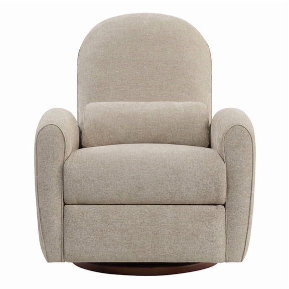 ReNest Manual Swivel Glider Recliner Chair, Khaki