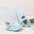 thumbnail image 3 of Fozruso Baby Sandals For Toddlers Sparkly Shoes Summer Soft Sole Walking Shoes For Infants Breathable Design,Sizes 13 Toddlers 12-18 Months(Blue), 3 of 6