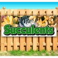 thumbnail image 2 of Succulents 13 oz Banner | Non-Fabric | Heavy-Duty Vinyl Single-Sided With Metal Grommets, 2 of 5