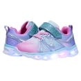 thumbnail image 6 of NEWMALL Girls LED Sneaker Light Up Flashing Kids Low Top Shoes (7 Toddler,Pink), 6 of 7