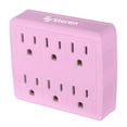 thumbnail image 3 of Adaptador Steren 6 Entradas WMS-1220 Rosa, 3 of 4