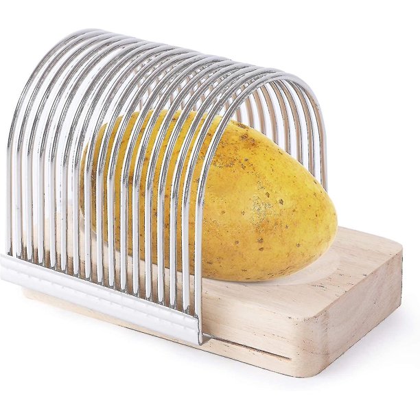 Rejilla para cortar patatas y cortador de verduras Cocina práctica para cocinar a la barbacoa T-x