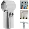 thumbnail image 5 of Stainless Steel Panel Clamp for Pipe Use Silver Color Great Craftsmanship 4pcs, 5 of 10