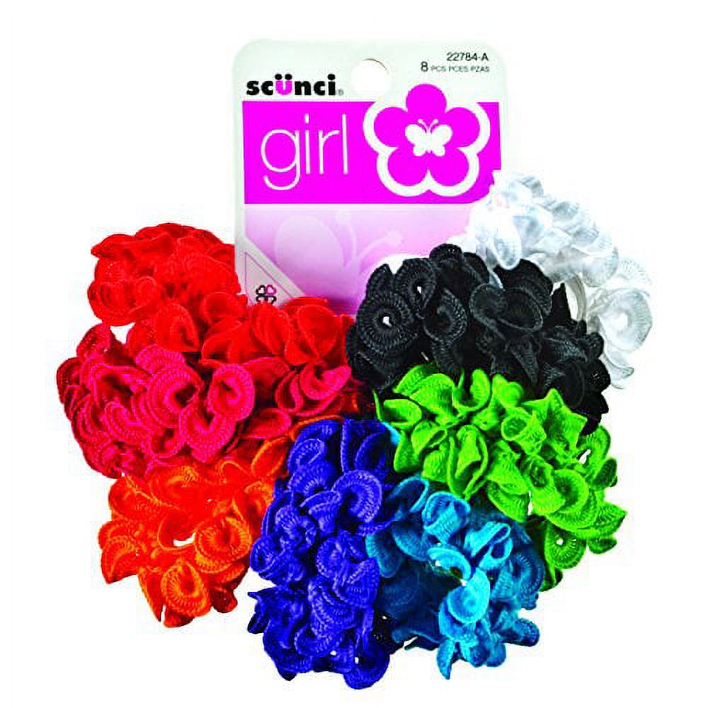 Scunci Girl Ruff Ponytailers, 8ct - image 2 of 5