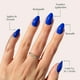 thumbnail image 3 of Set de uñas Glamnetic azul cobalto Short Almond 30 de Press On Nails, 3 of 6