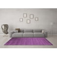 thumbnail image 3 of Ahgly Company Indoor Square Abstract Purple Contemporary Area Rugs, 3' Square, 3 of 4
