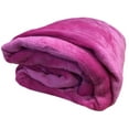 thumbnail image 3 of Pink Super Soft Warm Cozy Flannel Fleece Micro Plush Microfiber Bed Throw Blanket, 3 of 6