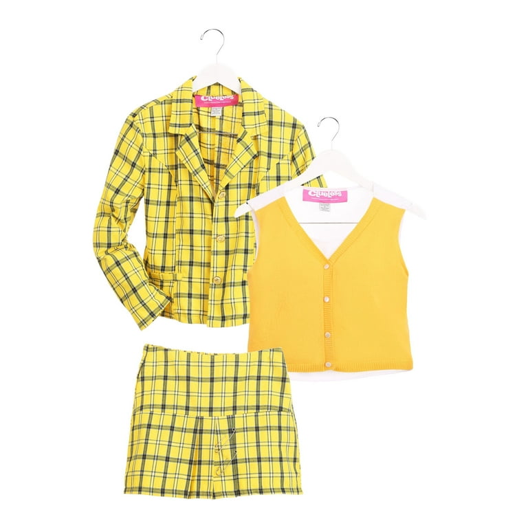 Plus Size Clueless Cher Costume for Women, Authentic Outfit for