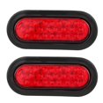 thumbnail image 3 of 2 piezas de remolques, 22 LED, luz lateral ovalada, luz trasera de señal HL J-006, 3 of 5