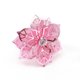 thumbnail image 1 of Juego de 20 servilleteros de flores ahuecados para bodas, fiestas, banquetes, cenas de Navidad, delicadas hebillas para servilletas, decoración (rosa) brillar Electrónica, 1 of 5