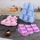 thumbnail image 2 of Molde de silicona para pastel de oso encantador 3D, galleta de Animal para Chocolate, caramelo, suministros de Fondant de cocina, decoración de cupcakes, 2 of 5