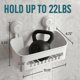 thumbnail image 3 of Suction Cup Shower Caddy, No Drilling & Reusable Shelf for Bathroom Storage, 3 of 5