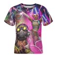 thumbnail image 4 of Apex Legends Kids Short Sleeve Tee Shirt Novelty Crewneck T-Shirts Unisex Summer Blouse Tops for Boys Girls 120CM, 4 of 8