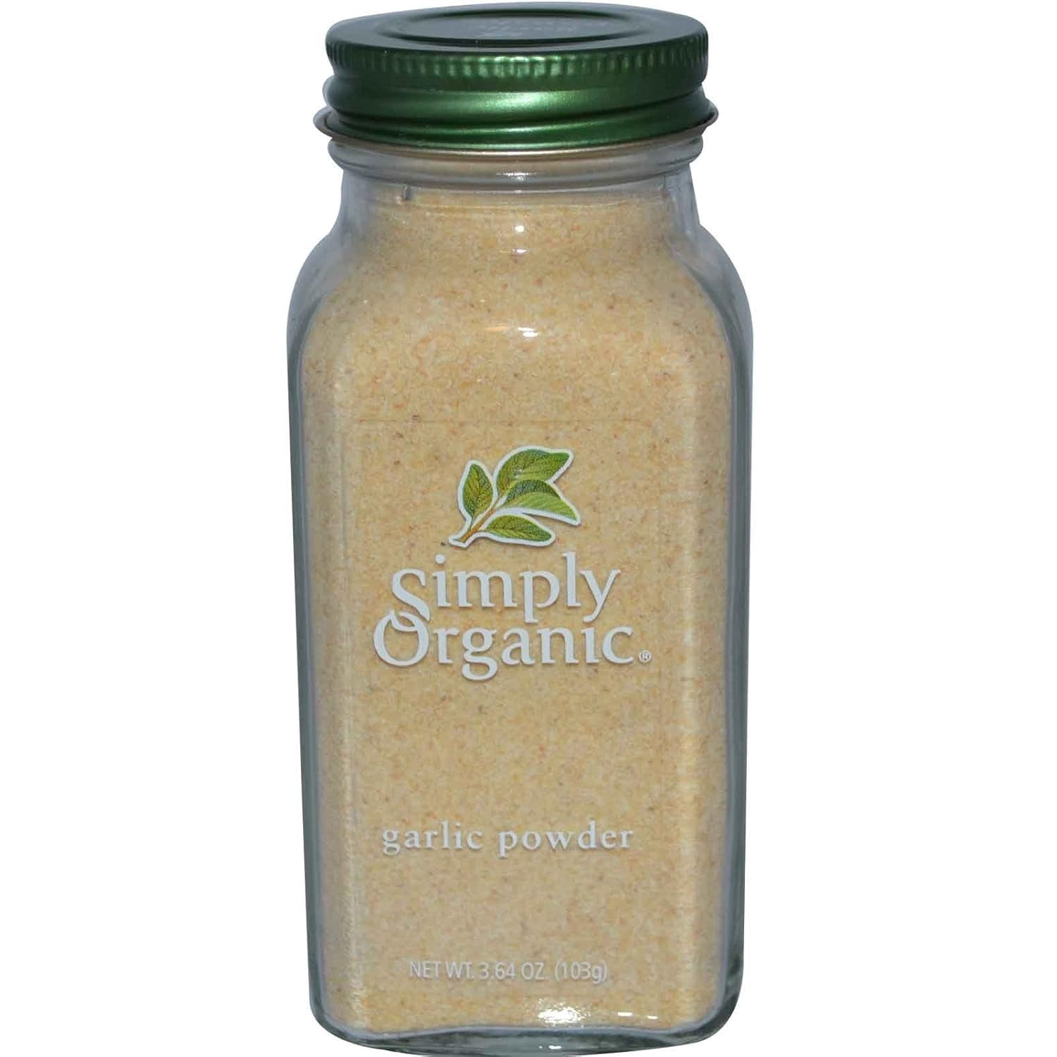 Simply Organic Garlic Powder 3.64 oz Pack of 2