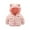 Pink, variant on Lkhaha 2025 Girls Jacket Baby Boys Puffer Down Cute Rabbit Long Sleeve Dinosaur Bunny Winter Warm Bear Ears Zipper Hooded Children's Outfits Size 18-24 Months