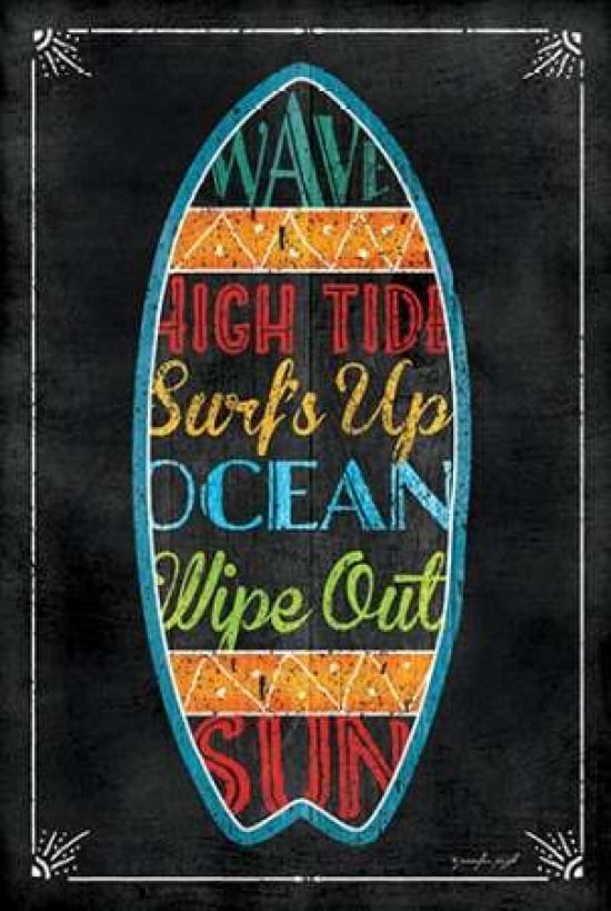 Surfboard Canvas Ar