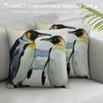 thumbnail image 3 of Fenyluxe Couple Penguin Pillow Covers - Couple Penguin Gifts Throw Pillow Covers Couple Penguin Pillowcase, Penguin Decor, Penguin Gifts for Women, Valentines Day Gifts for Him Her, 3 of 5