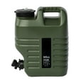 thumbnail image 1 of Portable Water Storage Tank with Spigot Canister Bucket Water Jug Large Capacity Green 18L, 1 of 8