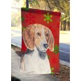 thumbnail image 2 of Carolines Treasures SC9593CHF Foxhound Anglais Flocon de Neige Rouge Drapeau de Noël Toile Maison Taille, 2 of 4