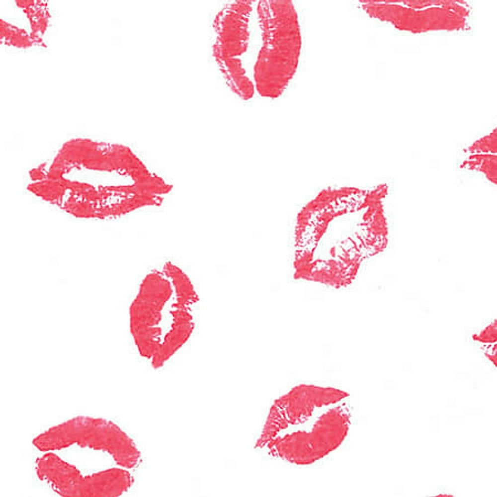 Luscious Lips Tissue Paper 20in. X 30in. 12 Sheets (p1217