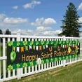 thumbnail image 4 of St Patricks Day Banner Decorations Colorful Hanging Swirls Party Decor for Indoor Outdoor Wall Patio Fireplace Mantel(C-Xl), 4 of 6