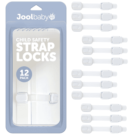 Jool Baby Multi-Use Strap Lock, 12 Pack