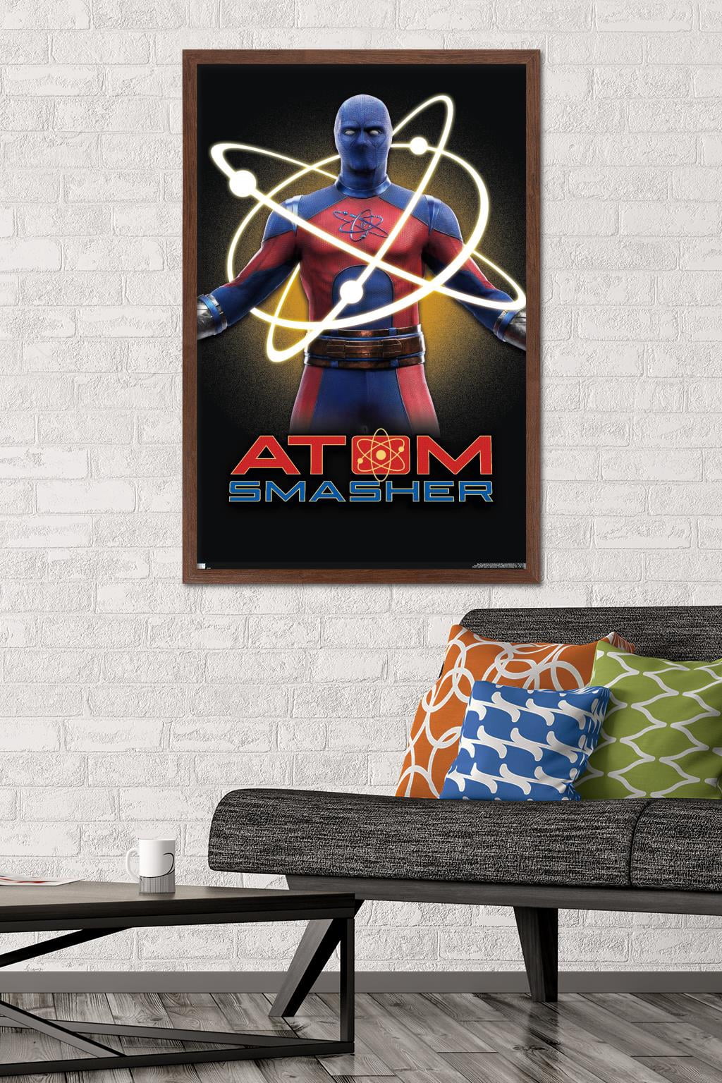 DC Comics Movie Black Adam - Atom Smasher Wall Poster, 22.375" x 34" Framed