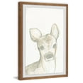 thumbnail image 2 of Marmont Hill Deer Cameo I Framed Wall Art, 2 of 6