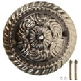 thumbnail image 1 of 1Pcs Antique Green Square Ceiling Light Mounting Bracket 5.89X5.89X2.36in, 1 of 8
