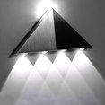 thumbnail image 1 of Colorido 5W Aluminio Triángulo Led Lámpara De Luz De Pared Iluminación Moderna Para El Hogar Decoración Interior Al Aire Libre Ac90-264V Methold HA025607-03, 1 of 5