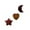 C, variant on Crystal Car Vent Clips Crystal Star Moon Car Vent Decoration, Star Car Accessories, Natural Quartz Car Parts, Crystal Car Accessories, Car Decoration Cute Car Accessories