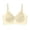 Khaki(Bra), variant on Bra for Women Wirefree Seamless Geometric Textured Cups Delicated Lace Trim Smoothing Comfort Bralette, Adjustable Strap Daily Wear